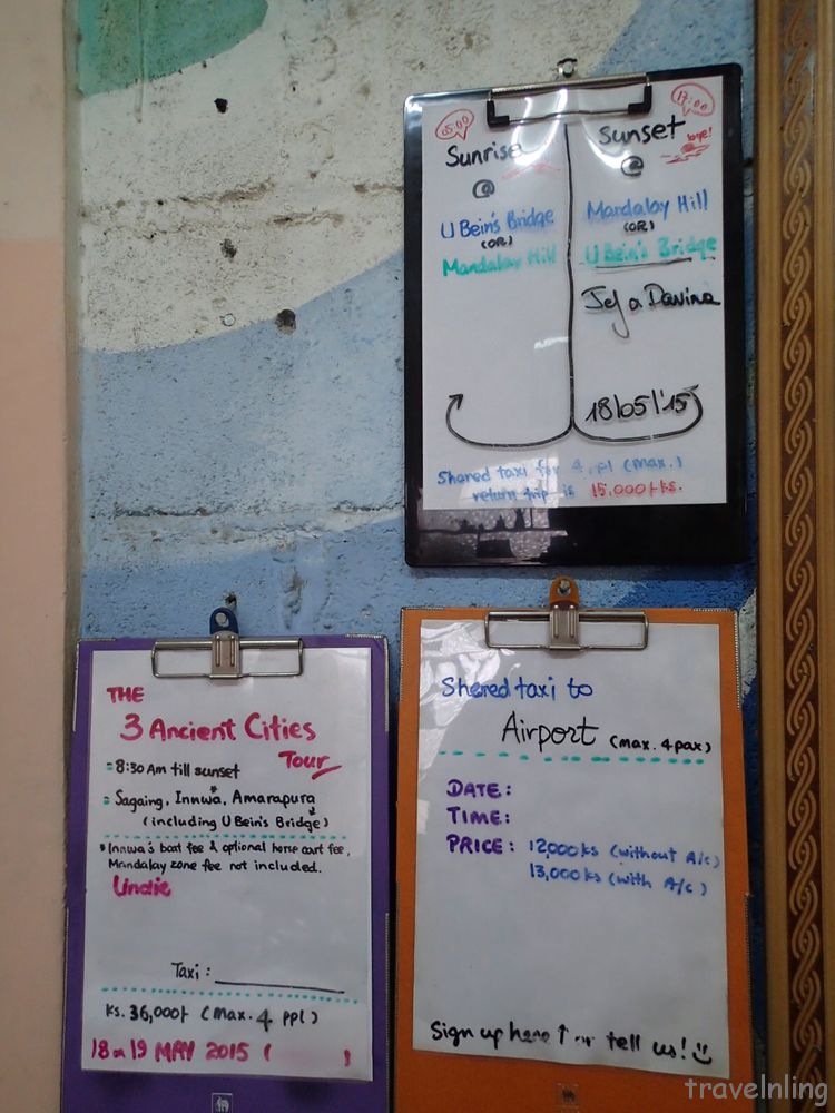 Dreamland guesthouse message board