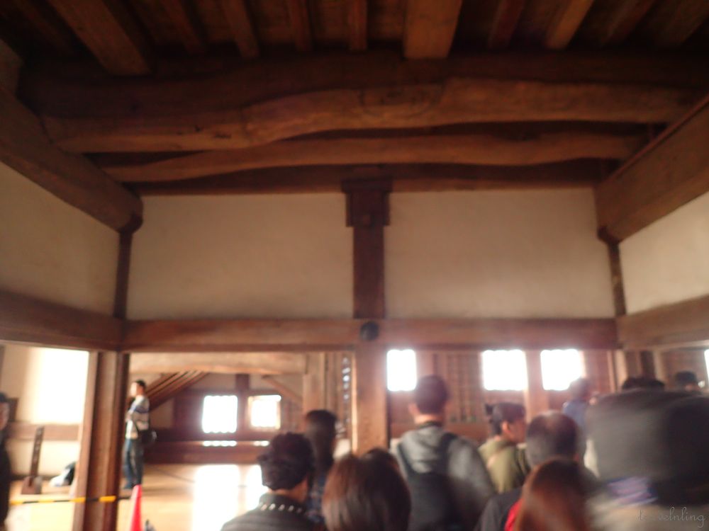 himeji castle inside
