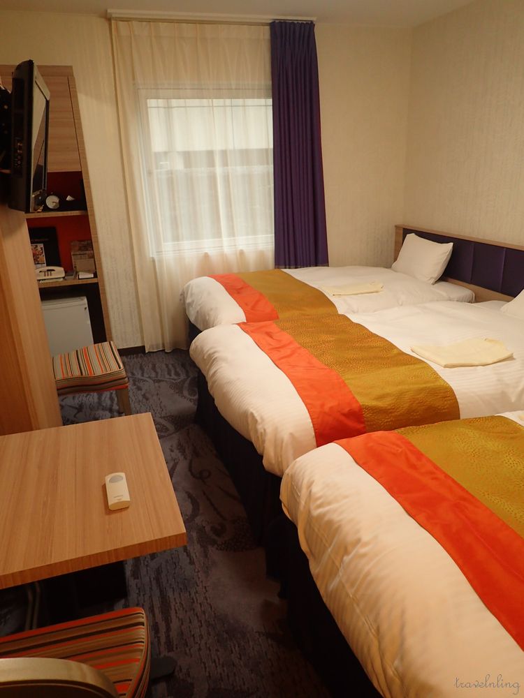 天滿橋京阪飯店 hotel keihan tenmanbashi twin room extra bed