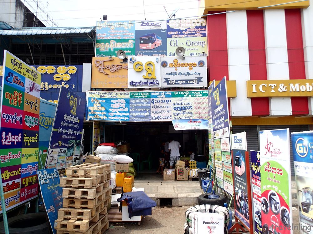 Buying A Ticket to Inle Lake