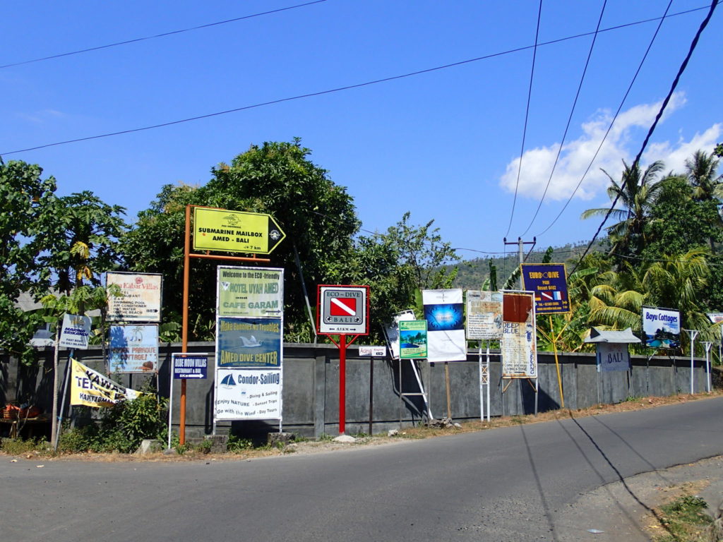 Amed Bali intersection