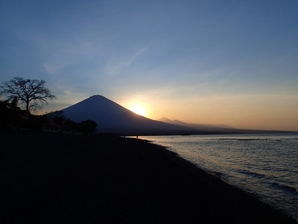 Amed Bali sunset