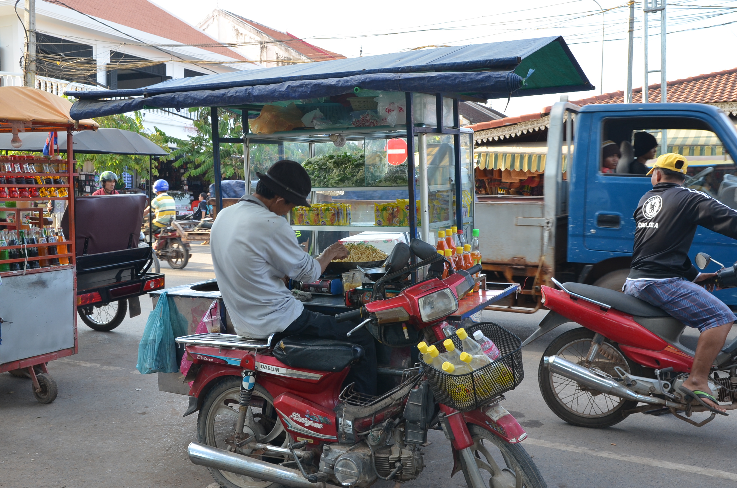 Angkor Cambodia street vendor