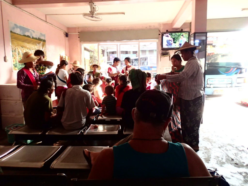 Aung Mingalar Bus Station Yangon 1