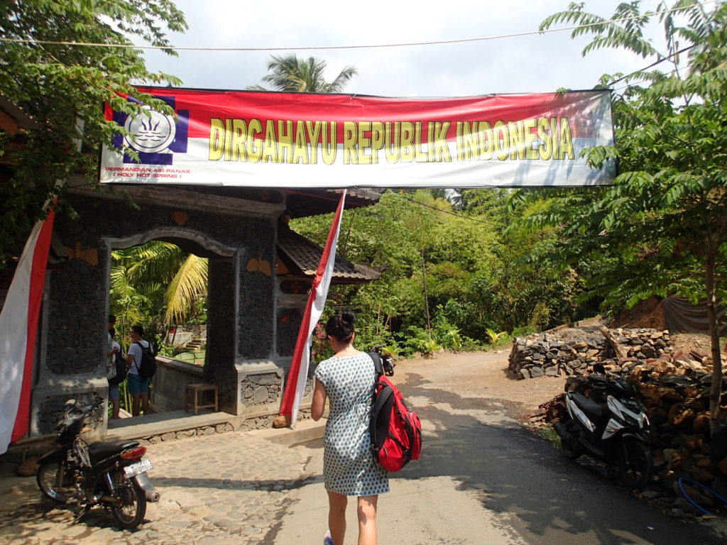 Banjar Hot Springs Lovina entrance