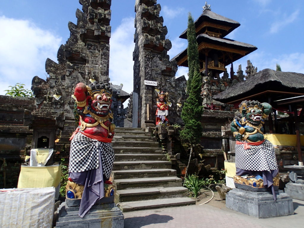 Batur Temple Kintamani Bali entrance