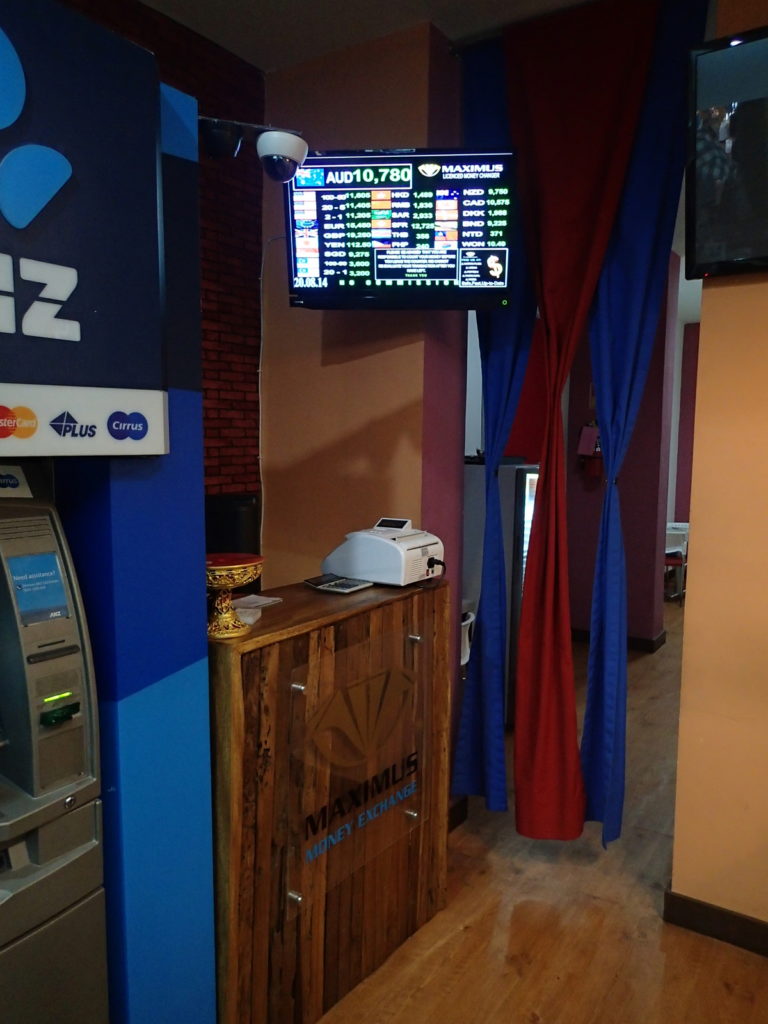 CX Hostel Kuta money exchange 1