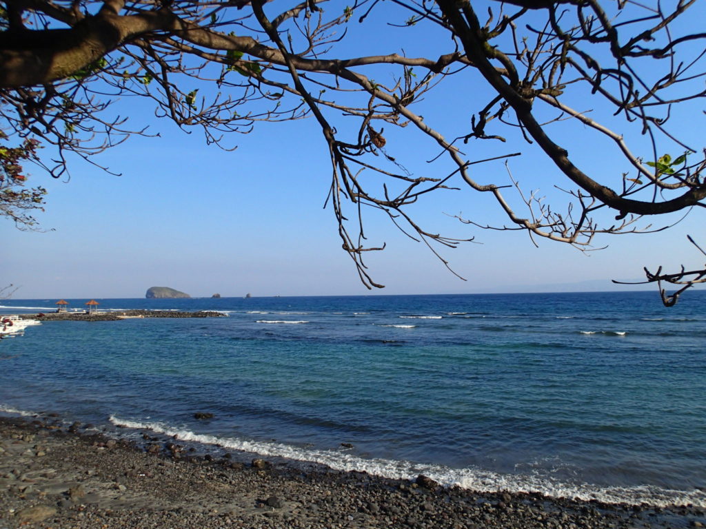 Candidasa beach Bali