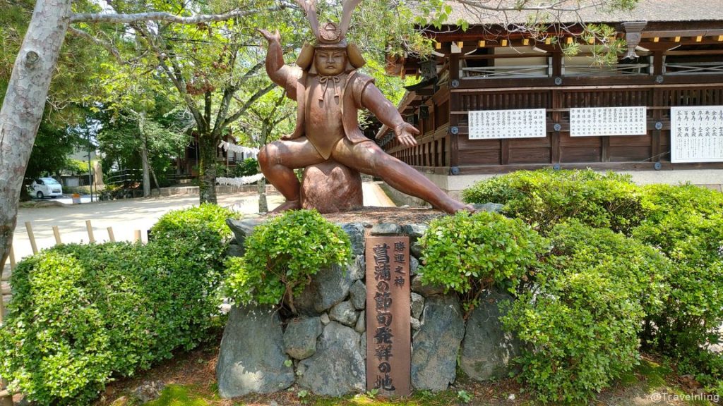 Fujimori Shrine Kyoto statue
