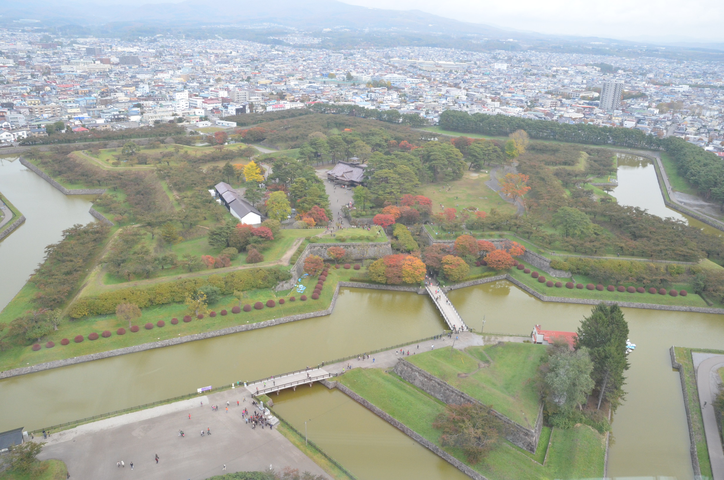 Goryokaku Hakodate Hokkaido fall