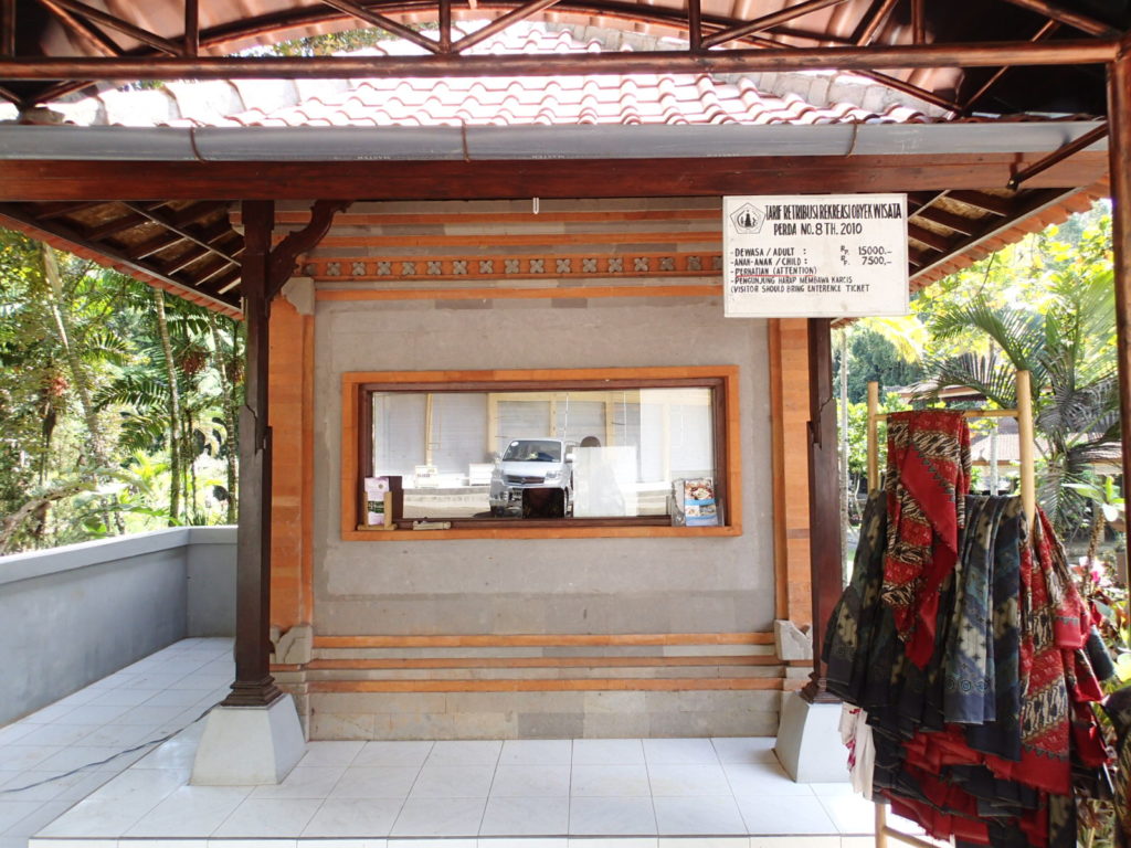 Gunung Kawi Sebatu ticket booth