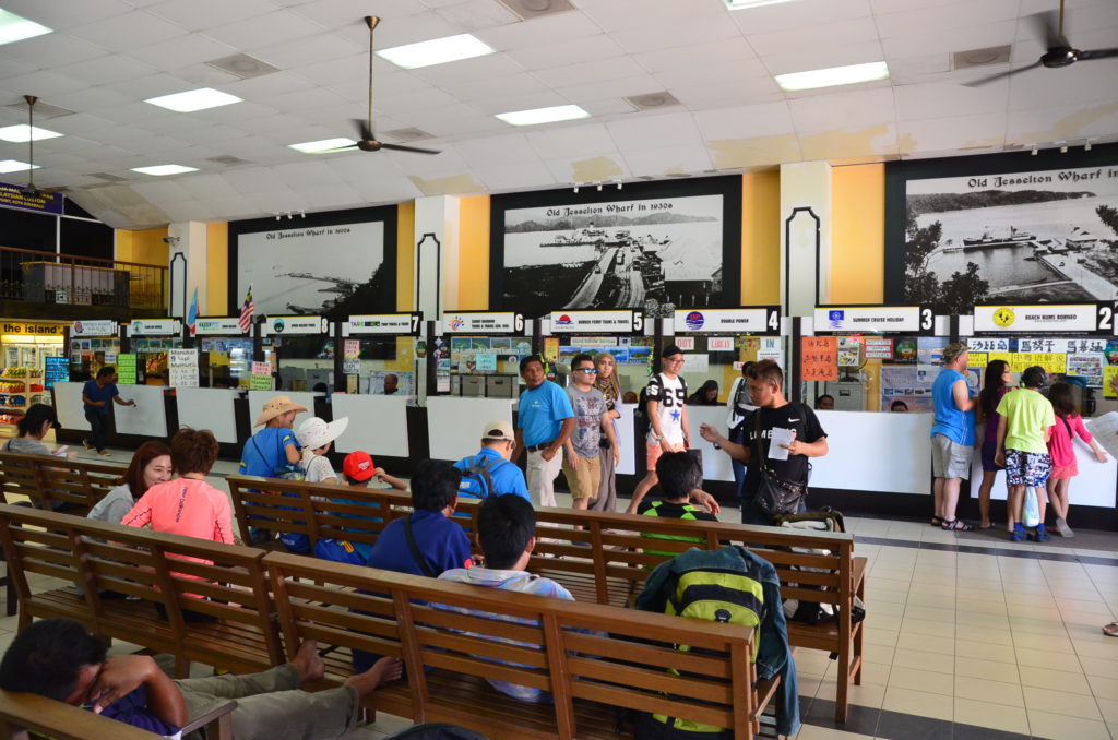 Jesselton Point KK ticket booth