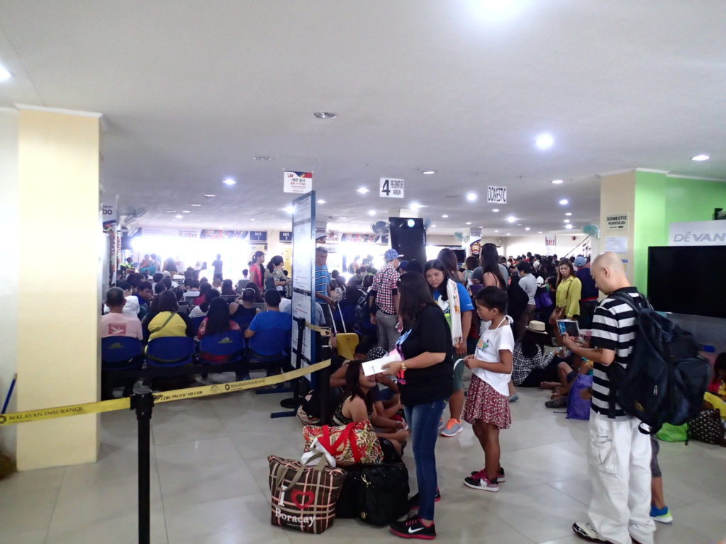 Kalibo Airport departure area