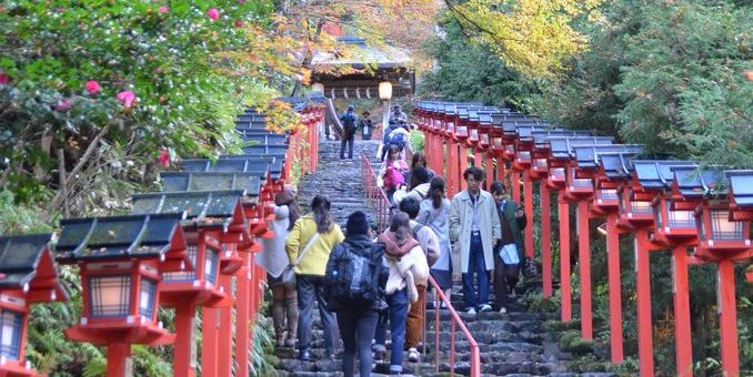Kifune jinjya Kyoto stairs