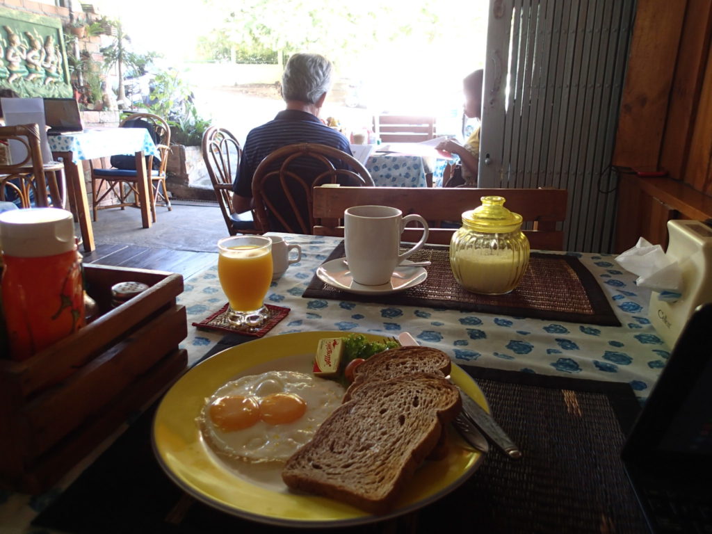 Krabi restaurant breakfast
