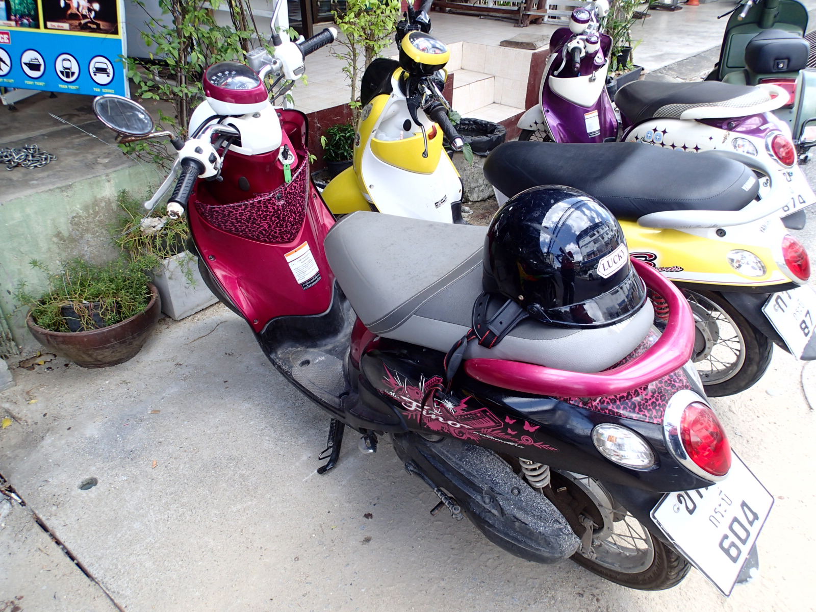 Krabi scooter rental