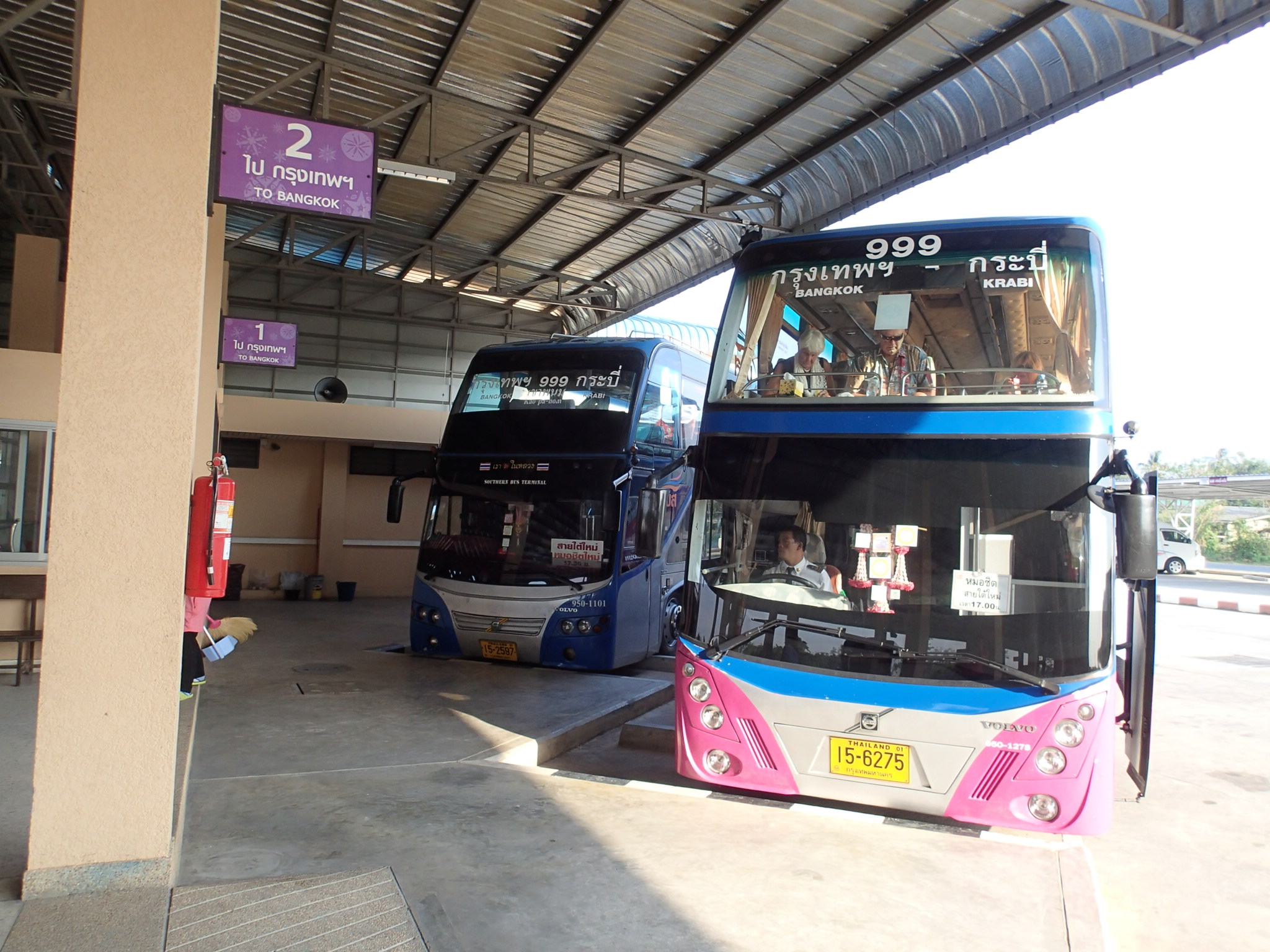Krabi to Bangkok bus