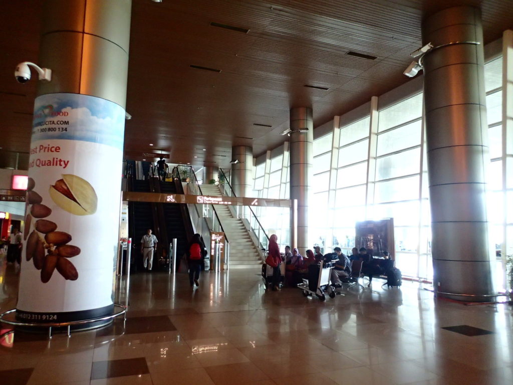 Kuching Airport arrival