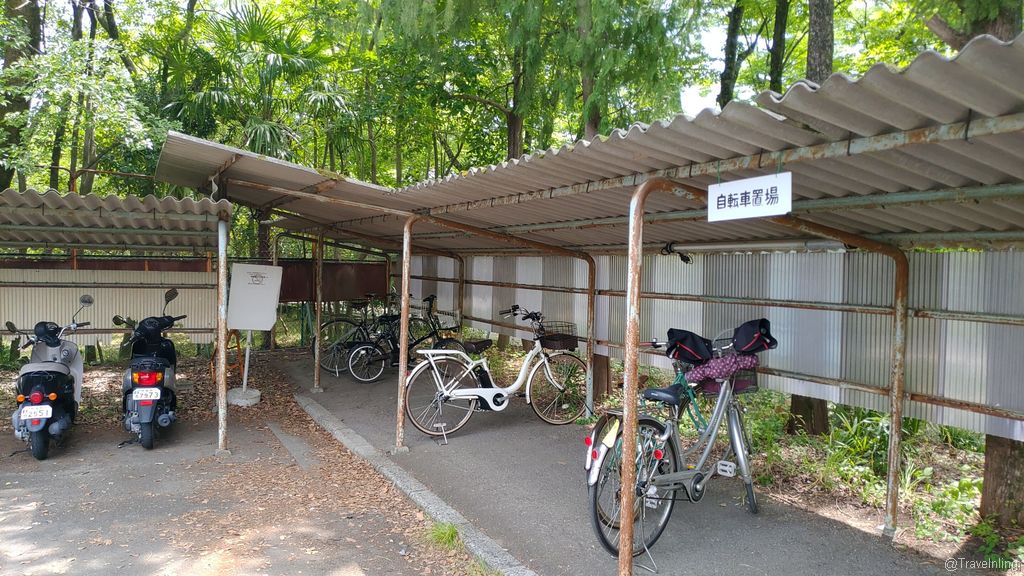 Kyoto Botanical Gardens Free Bicycle Parking