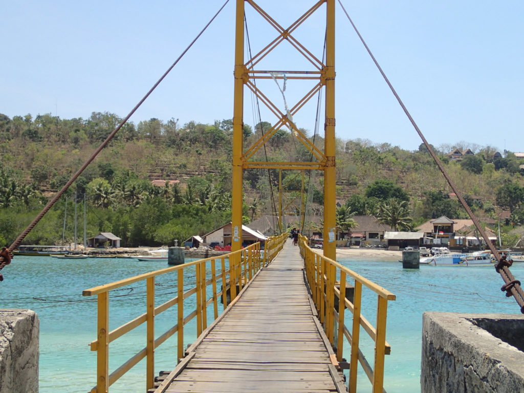 Lembongan bali Suspension Bridge