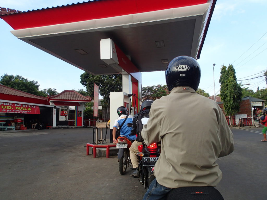 Lovina Bali gas station