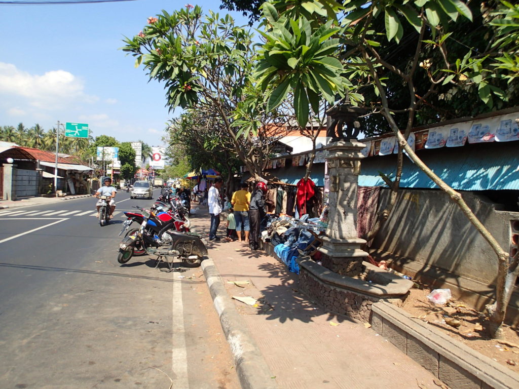 Lovina Bali traditional market entrance