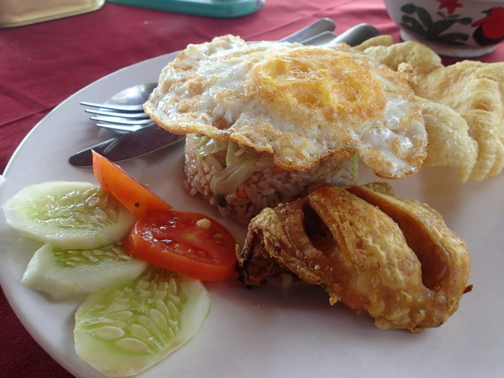 Lovina beach Bali fried rice