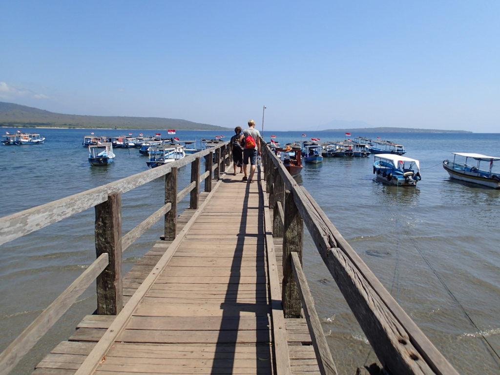 Menjangan Island Bali harbour