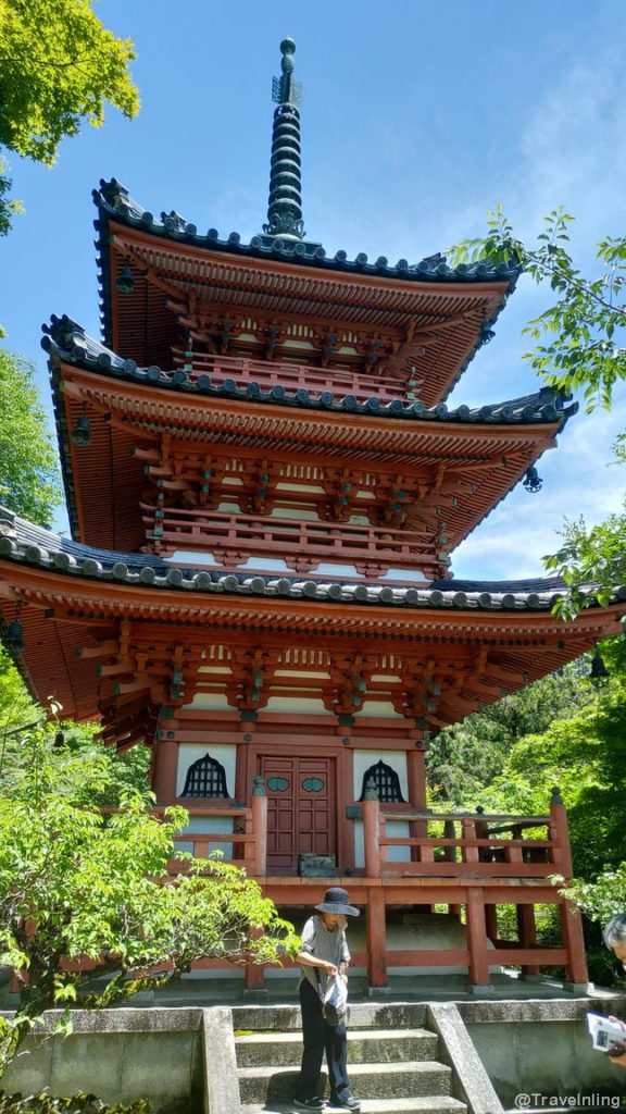 三室戶寺 三重塔