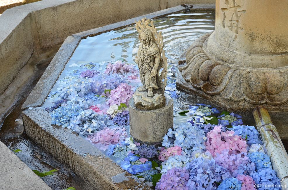 三室戶寺手水舍