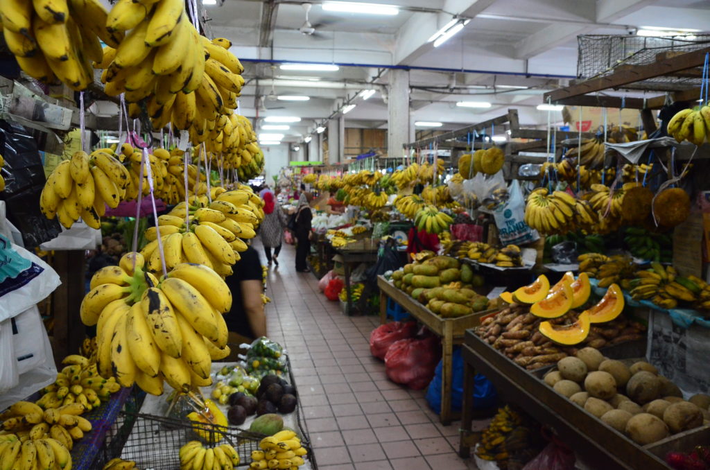 Pasar Besar Kota Kinabalu banana