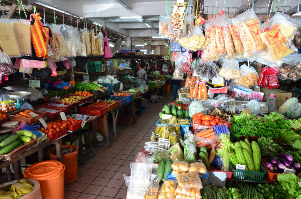 Pasar Besar Kota Kinabalu vegetable