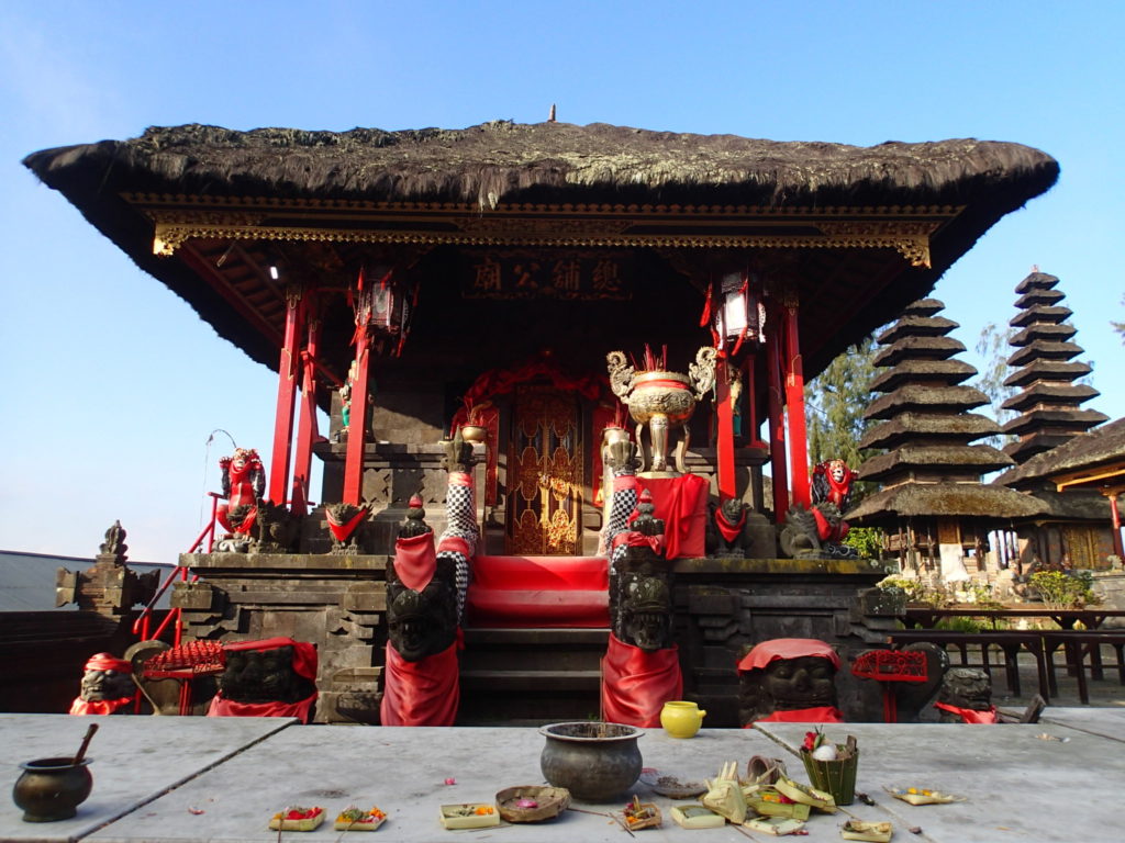 Pura Gunung Menak Batur Kintamani Bali worship