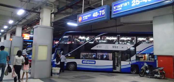 Sai Tai Bus Terminal South Bangkok bay