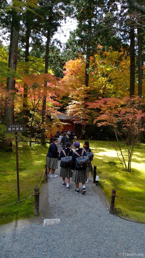 Sanzenin Kyoto school trip