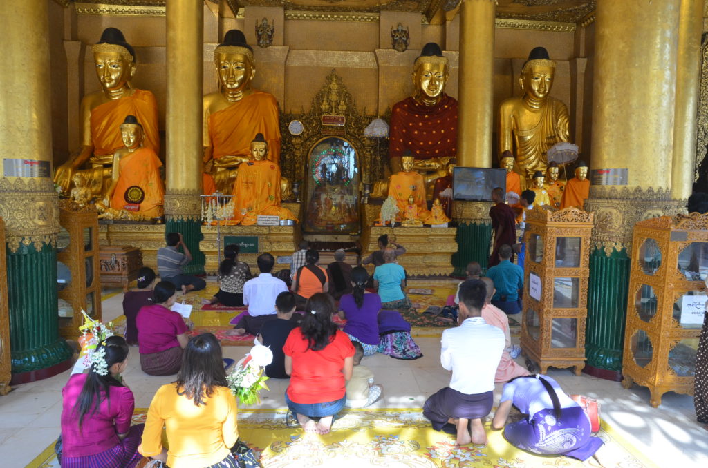 Shwedagon Pagoda Yangon Myanmar 2