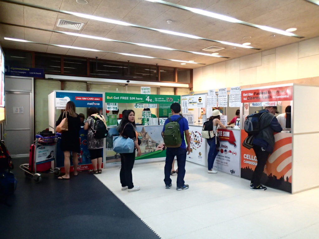 Siem Reap Cambodia airport sim