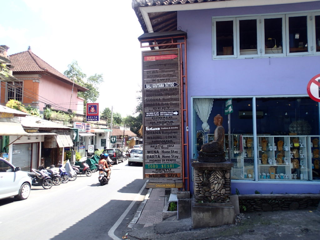 Signs Ubud Bali