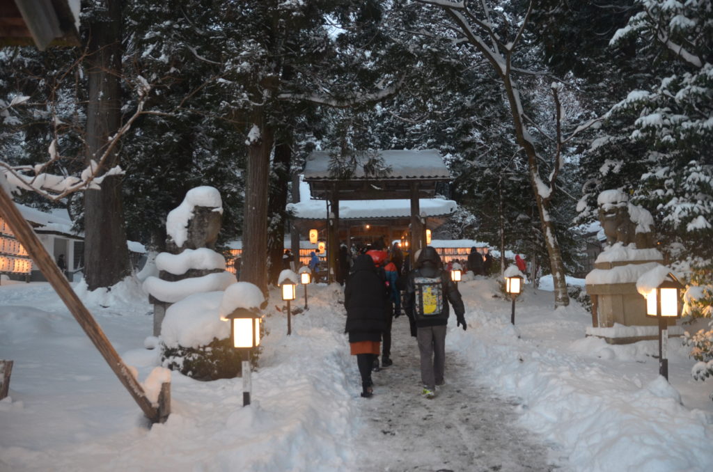 Snow Lantern Festival Miyama Kyoto 3