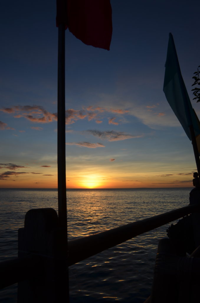 Spider House Boracay sunset