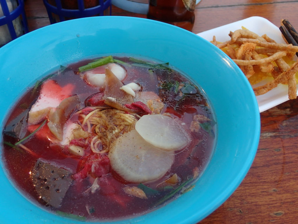 Sukhothai new city food stand noodle