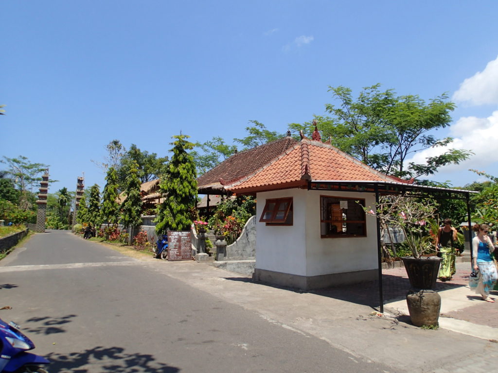 Taman Ujung Water Palace ticket booth