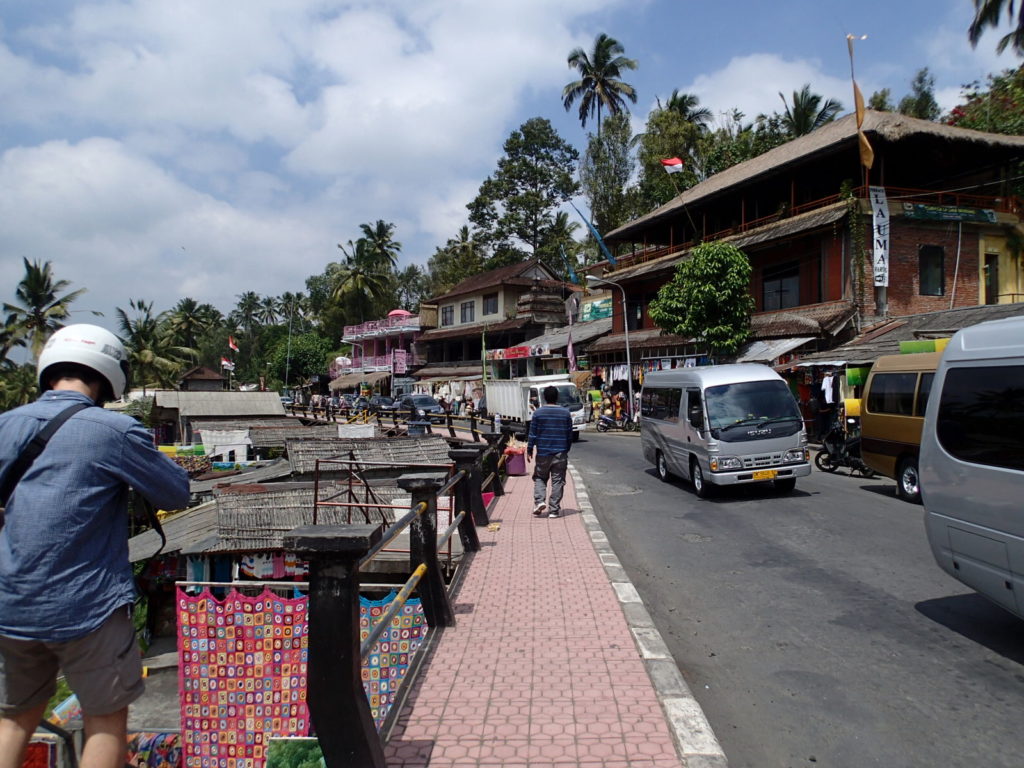 Tegalalang Rice Terrace road