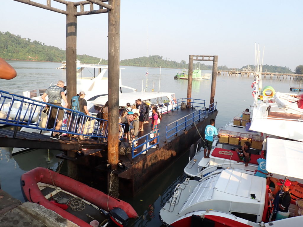 Thap Lamu Pier Khao Lak Phuket transfer boat