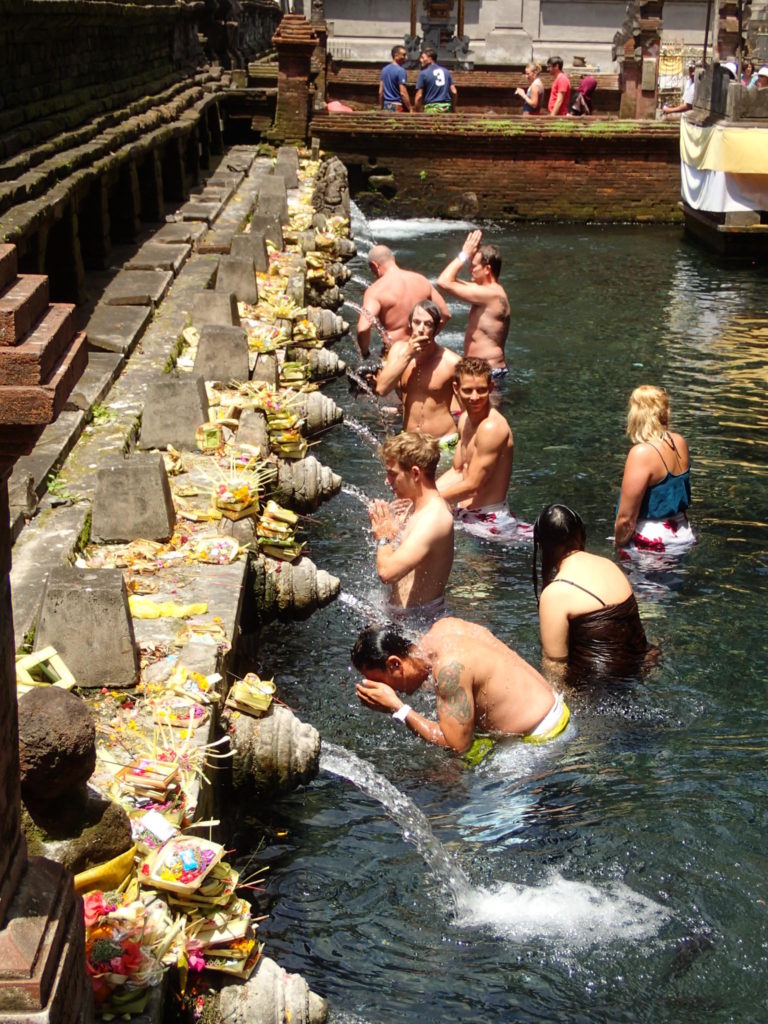 Tirta Empul Ubud Bali foreigners