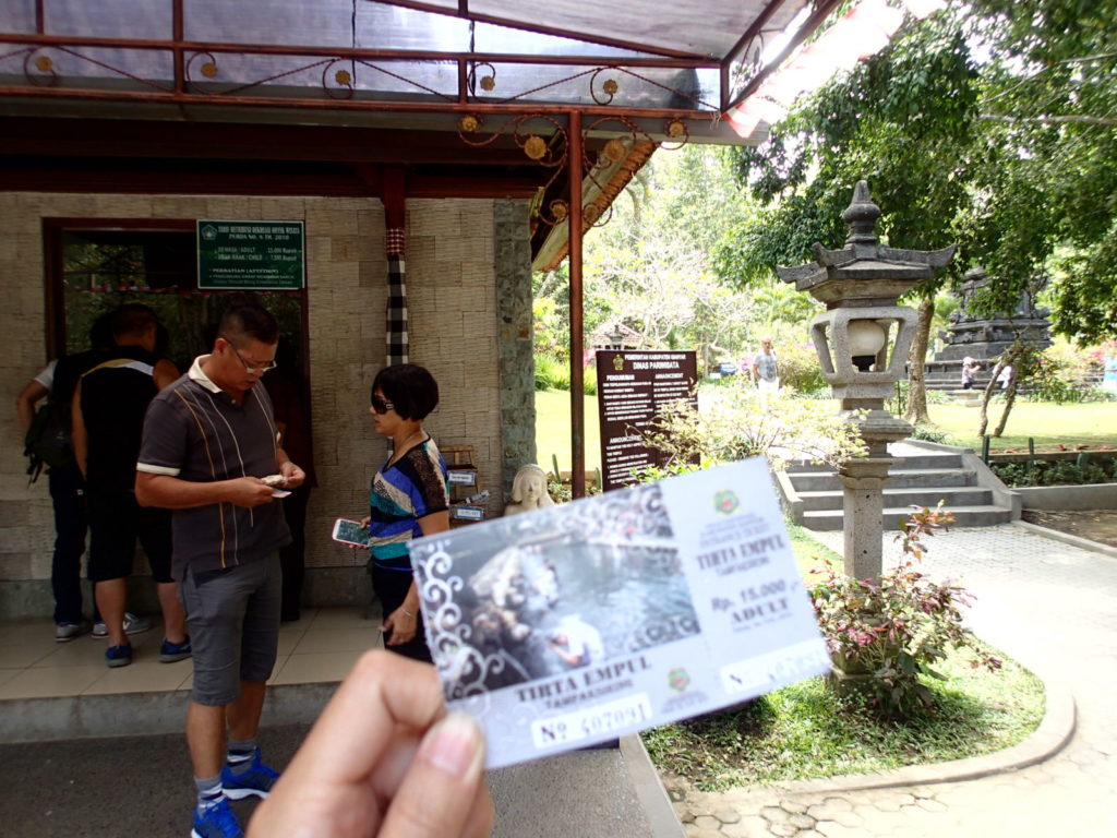 Tirta Empul Ubud Bali ticket