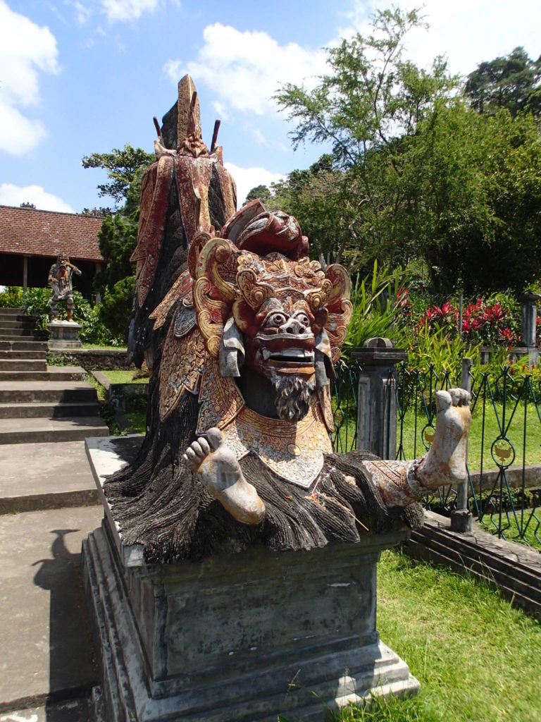 Tirta Gangga Bali statue