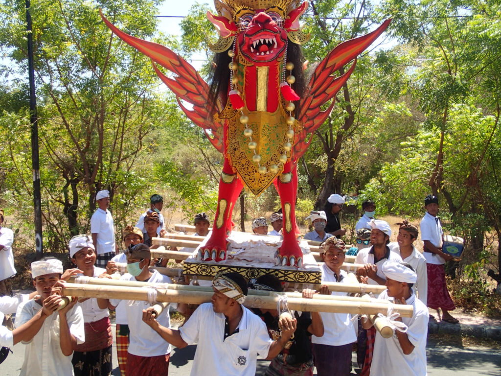 Tulamben Bali festival parade 5