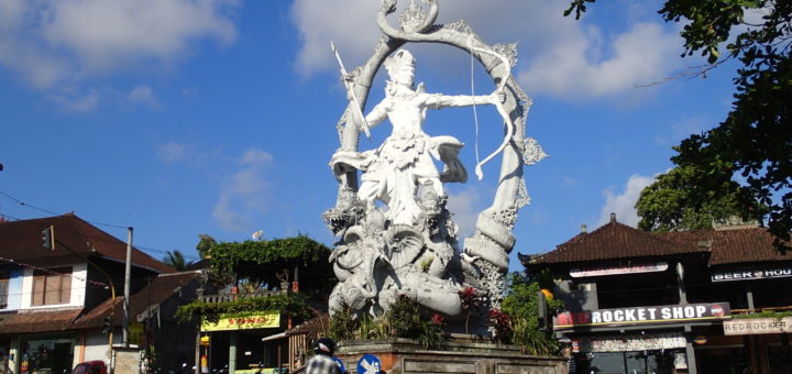 Ubud Bali god statue
