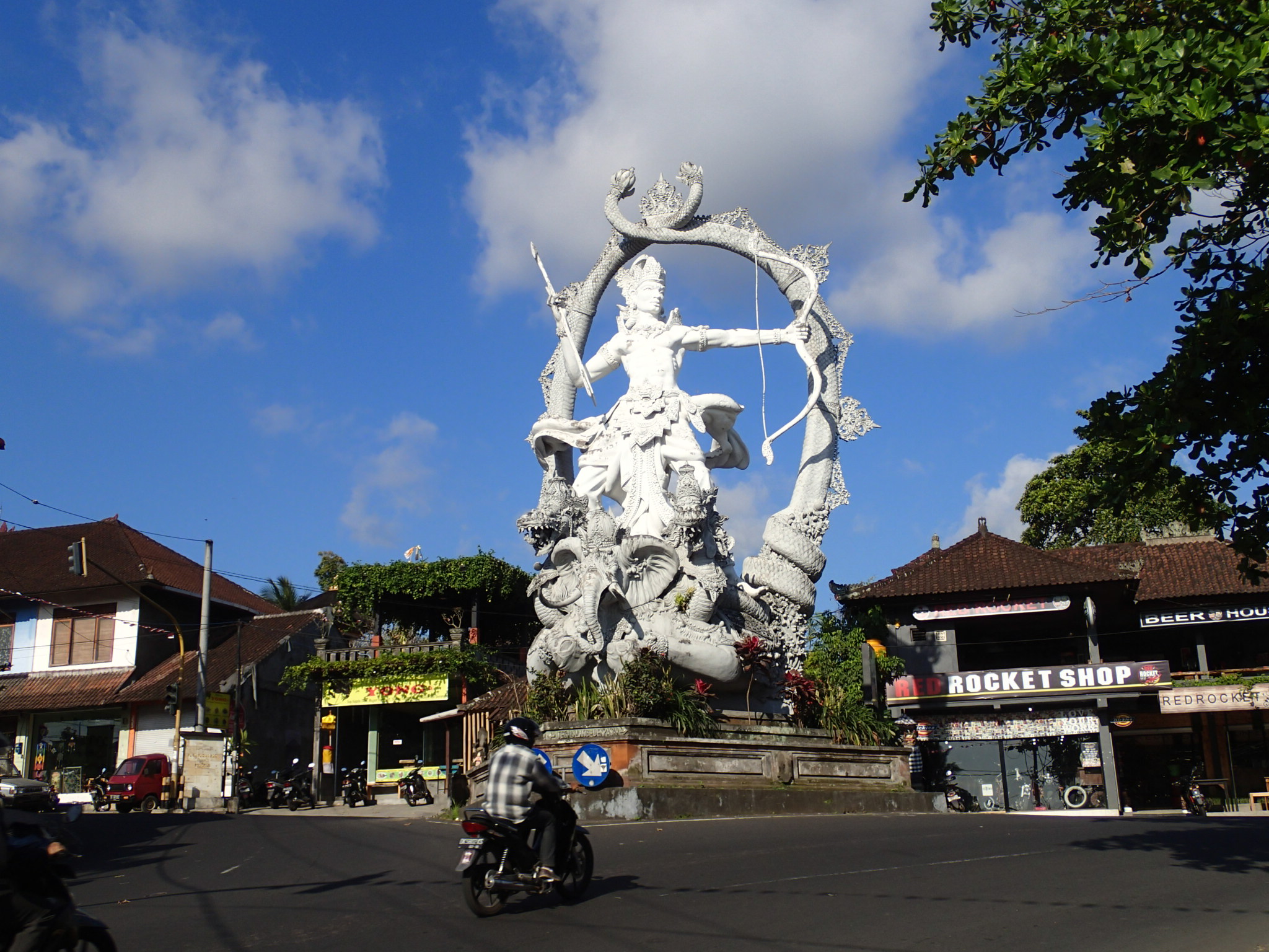 Ubud Bali god statue